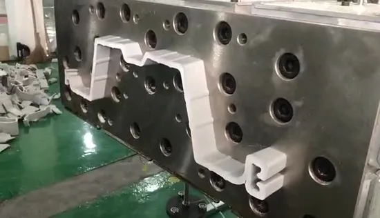 High Quality Precision Modular Structure Plastic PVC Wire Pipeline Groove Extrusion Mold Tooling 